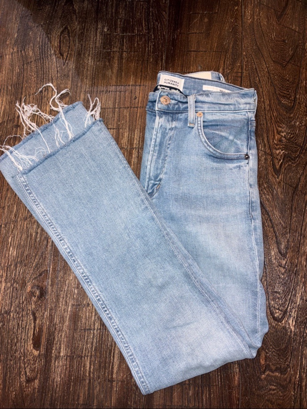 Citizens of Humanity Isola Cropped Boot Jeans Size 24 EUC - Picture 8 of 8